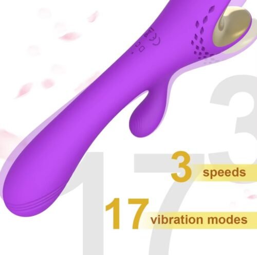 Waterproof silicone USB charger female masturbation g-spot rabbit vibrator adult toy - Image 4