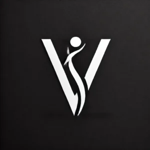 DALL·E 2025-01-14 05.37.52 - A logo for 'Vivid Indulgence', a sensuality products boutique, embodying extreme minimalism. The logo should display only the initials 'VI' in a very